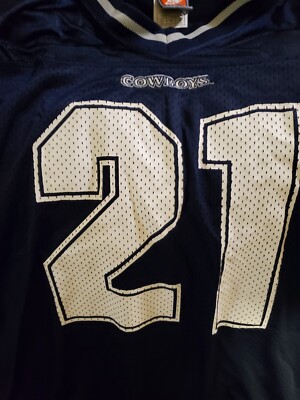 Vintage Nike Dallas Cowboys Deion Sanders 90s NFL Football Jersey