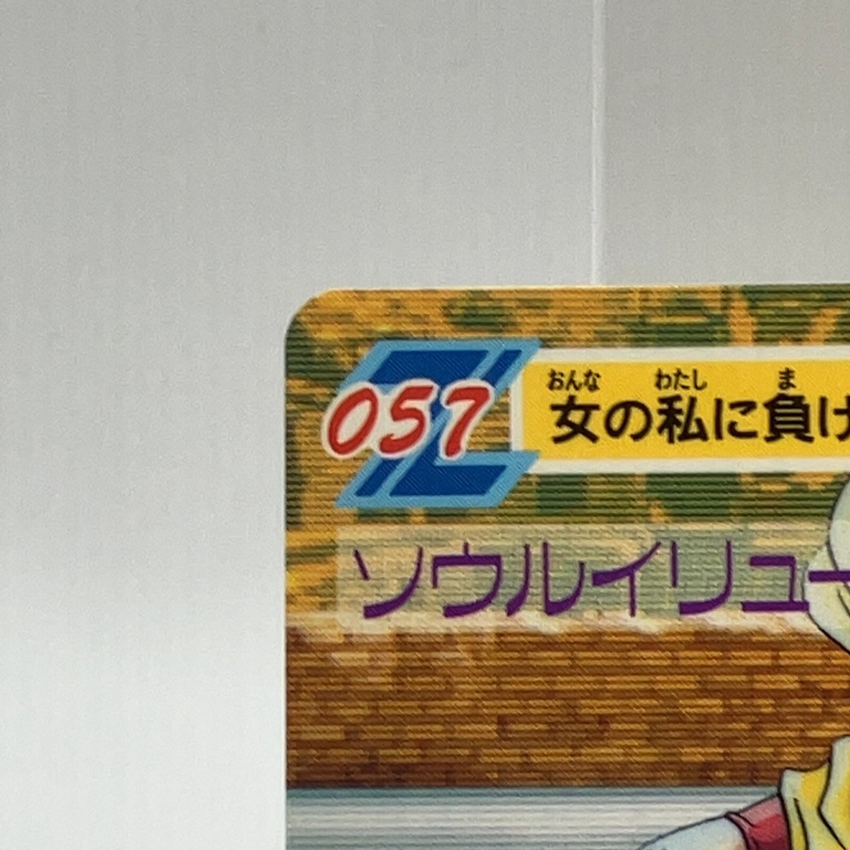 Rose TCG Carddass Street Fighter 2 Zero Super Famicom Video Game
