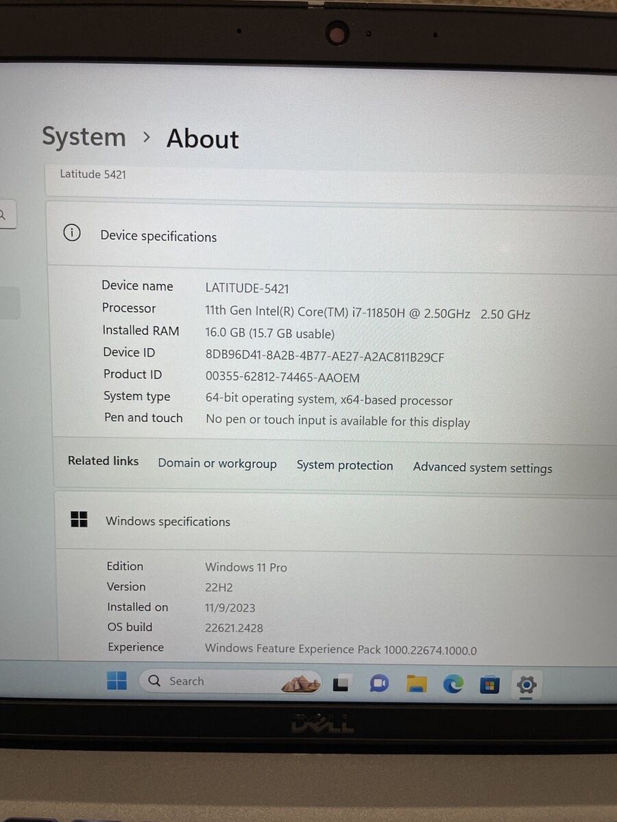 Dell LATITUDE 5421 14 Dell LATITUDE 5421 14
