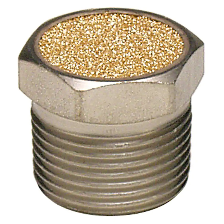 1/8" Parker 047020002 Male NPT Pneumatic Valve Breather Vent Steel