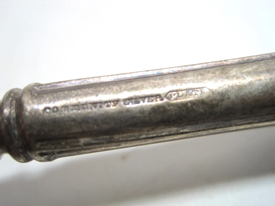 Juego de 6 cuchillos de mantequilla personales Oneida Community Silverplate GEORGIAN 1912 Foto 3 de 3