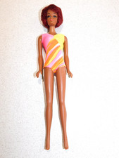 Barbie Vintage Redhead Twist Turn Christie Doll No Box
