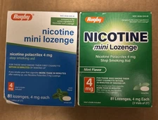 144ct Rugby Nicotine Mini Lozenge 4 mg Mint Lozenges EXP. 10/2027-01/2028