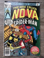 NOVA #12 1977 Comic First Photon Marvel
