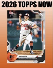  2026 Topps Now #252 TREY GIBSON MLB Debut - ...