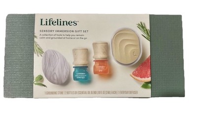 Sensory Immersion Gift Set Lifelines Energy And Joy Essential Oils Portable NEW
