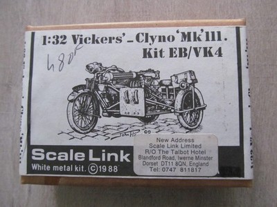 Scale Link EB/VK4 Vickers - Clyno 'Mk. III.' im Maßstab 1:32