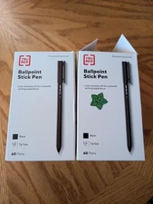 Tru Red Ballpoint Stick Pen Two Boxes - 120 Count