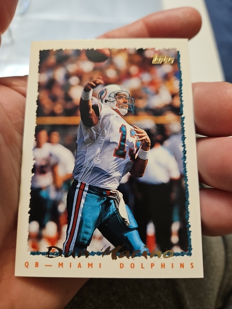 1995 Topps Football #350 Dan Marino NM-Mint | eBay