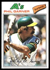Phil Garner 1977 Topps #261 Athletics MLB READ FREE SHIPPING AutographDen