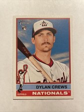 Dylan Crews RC SP Cartoon Variation 2025 Topps Heritage 247 SSP Nationals Rookie