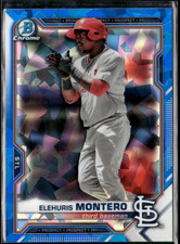 Elehuris Montero - 2021 Bowman Sapphire Card BCP-116 St. Louis Cardinals