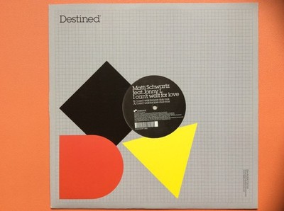 Matti Schwartz Feat Johnny L - I Can't Wait For Love - UK 12'' Vinyl - 2008 - ...