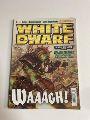 White Dwarf Magazine 356 Warhammer 40k Orks WAAAGH! January 2008 Games Workshop