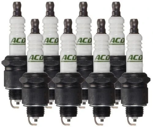 Set Of 8 ACDelco Spark Plugs R43TS6 - For Chevy - GMC - Buick - Pontiac and More