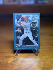 Albert Pujols 2020 Topps 50th Year Rookie Card Retrospective RCR-AP w Medallion. rookie card picture