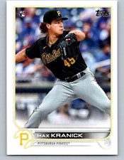 2022 Topps #325 Max Kranick Rookie Advanced Stat