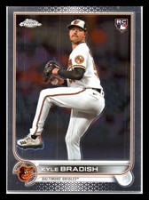 2022 Topps Chrome Update #USC105 Kyle Bradish Rookie Baltimore Orioles