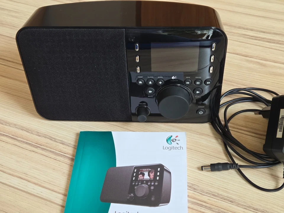 Original Logitech Squeezebox Radio, schwarz, mit Anleitung, aus erster Hand - Bild 2 von 4