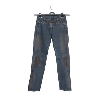 Jean Denim Vintage Levi's Engineered 156 Usagé W27 (Cod.W427) Levi's Deadstock - Photo 1/4