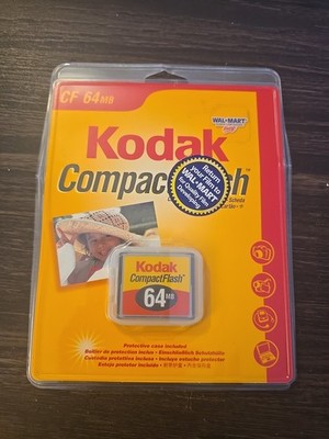 KODAK COMPACT FLASH CF 64 MB MEMORY CARD