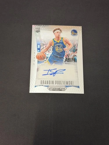 2023-24 PANINI PRIZM DECA BASKETBALL SILVER #DS-POD BRANDIN PODZIEMSKI AUTO