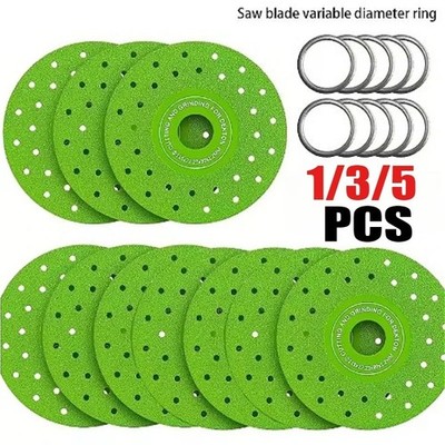 3PCS Rock Plate Flat Grinding Blade Tile Chamfering Cutting Sanding Blade Tool