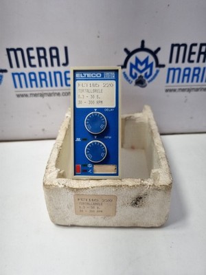 Elteco Control System FCT185 220 Turtallsrelais 0.3-30S 30-300 RPM 022556