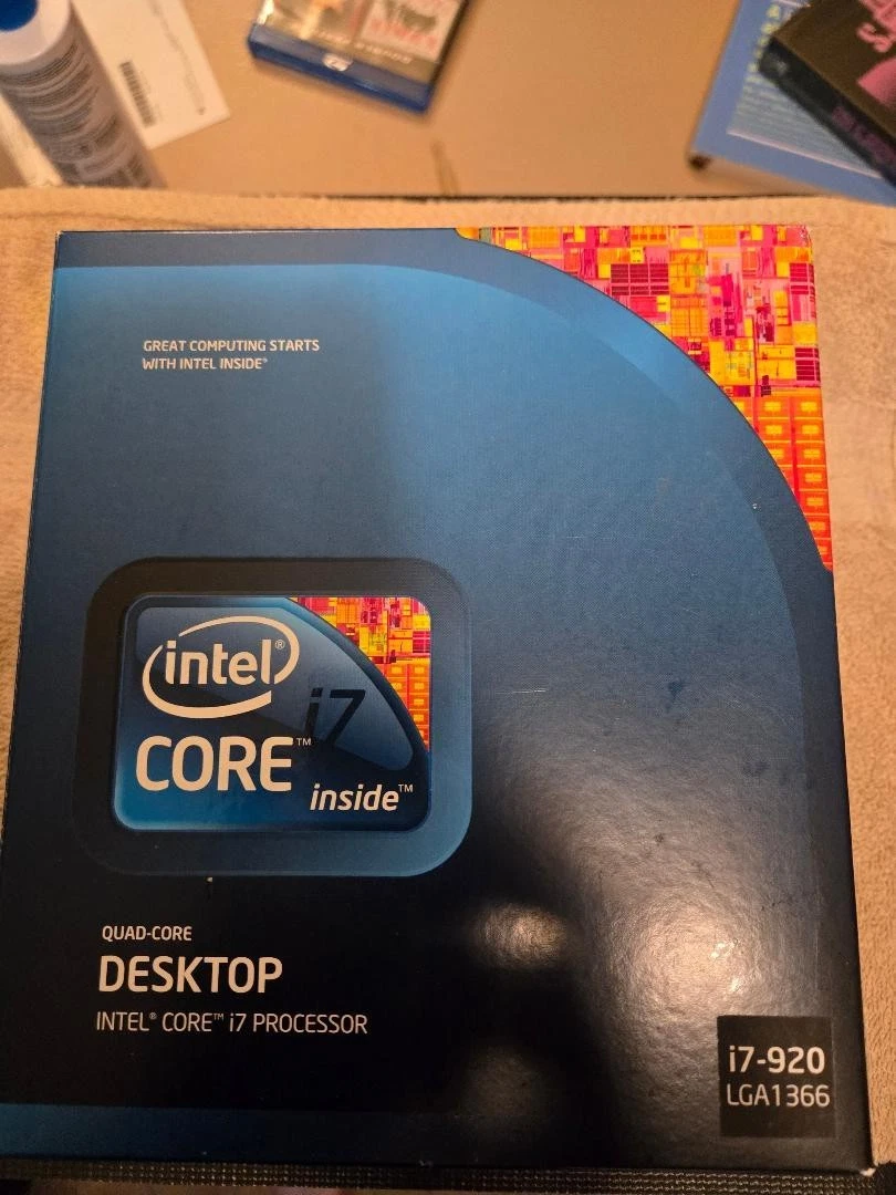 Processeur Intel Core I7-920 2.66 GHz - Vendu En L'état, Non Testé