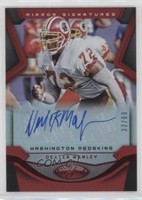 2016 Certified Mirror Signatures Red 33/60 Dexter Manley #M-DML Auto a6i