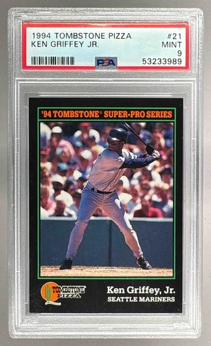 53233989 Ken Griffey Jr 1994 Score Tombstone Pizza Super-Pro Series #21 PSA 9