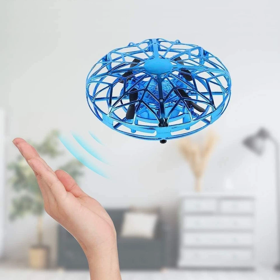 Drohne Quadrocopter UFO Drone für Kinder Geschenk Induktions Fiegender Spielzeug - Bild 2 von 4