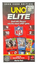 UNO Elite NFL Starter Pack 2025 Core Edition SEALED