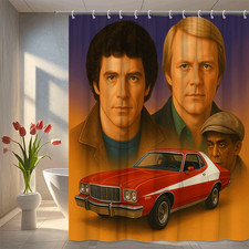 Stylish Waterproof Shower Curtain in Modern Design