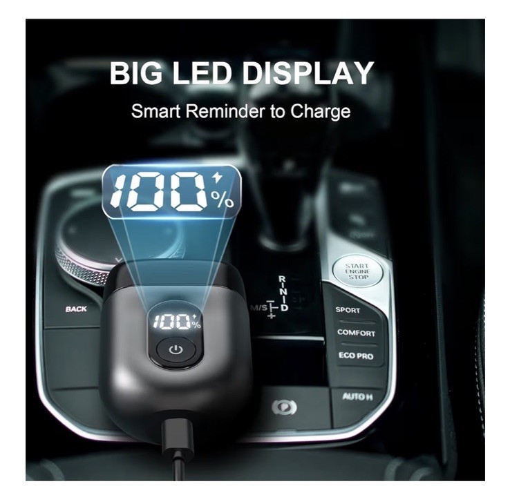 Fangaci Electric Mini Shaver FK-707 Wet/Dry WaterProof LED & USB Charging