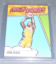 2024 Origins WNBA Lisa Leslie Origin Stories Teal #21/49 Sparks