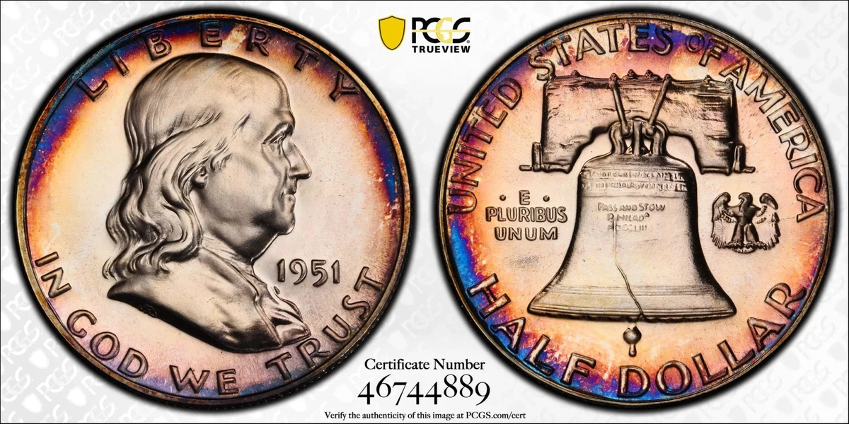 Proof Franklin Half Dollars 1951 for sale | eBay