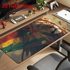 1pc Lion Illustration Mouse Pad, Suitable for Gaming, Office Desk, Computer Us