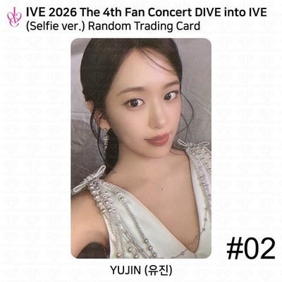 IVE The 4th Fan Concert DIVE into IVE Random Trading Card WONYOUNG