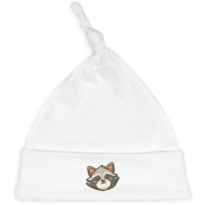 'Cute Smiling Raccoon' Baby Beanie Hat (BH00038113)