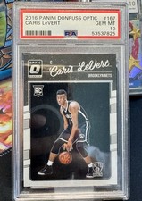 2016 Panini Donruss Optic Caris Levert Rookie PSA 10 Gem Mint #167 RC Cavaliers