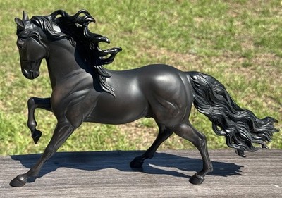 Breyer Dappled Bay Black Andalusian Stallion