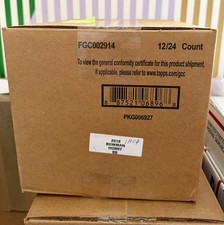 2018 Bowman Baseball Factory Sealed Hobby 12 Box Case Ohtani