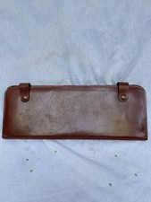 Vintage Tie Travel Case Leather Holder Vintage