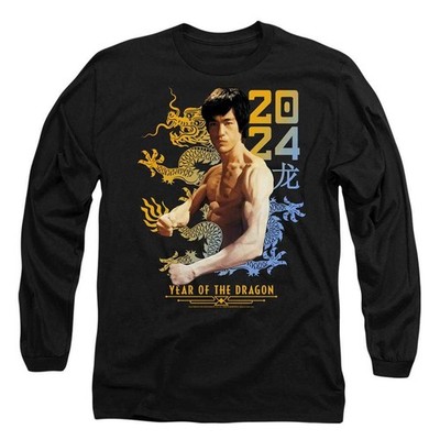 Bruce Lee - ''Year Of The Dragon'' T-Shirt für Herren/Damen Unisex, (TV28072)