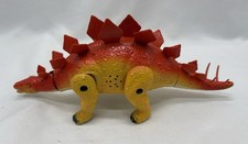 Vintage Battery Operated Stegosaurus Dinosaur T-Rex Toy Reptile China No. 1038