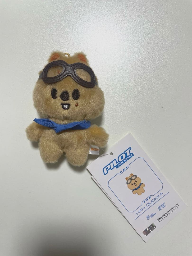 Stray Kids HAN Quokka SKZOO 10cm Plush PILOT Ver. Pop-Up Merch | eBay