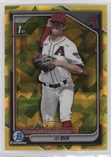2024 Bowman Chrome Draft Sapphire Yellow 69/75 JD Dix #BDC-35 0xh3