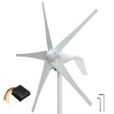 3000W 12V/24V Wind Turbine Generator Kit With Mppt Charge Controller Home Power