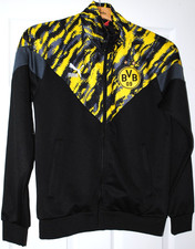 TUTA BORUSSIA DORTMUND PUMA, TAGLIA S GIACCA, PANTALONI XS, USATA OTTIME CONDIZIONI